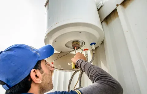 how to install a water heater